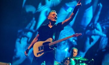 Bruce Springsteen arriva al Circo Massimo, nel cuore di Roma.