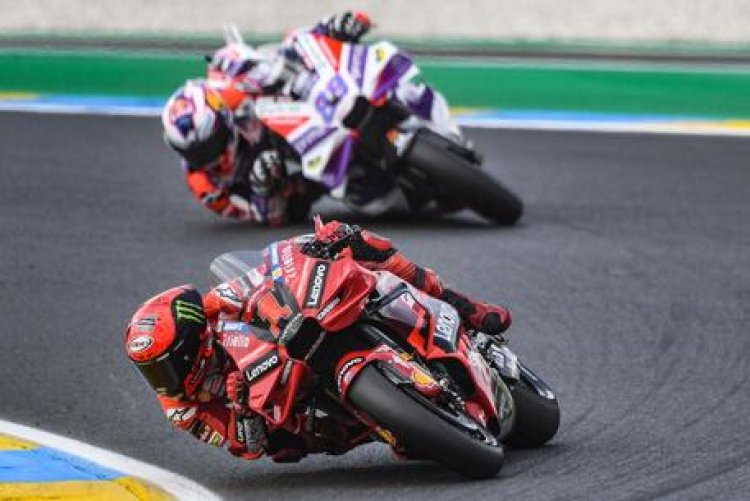 Jorge Martin ha vinto la Sprint Race del gran premio di MotoGp diFrancia