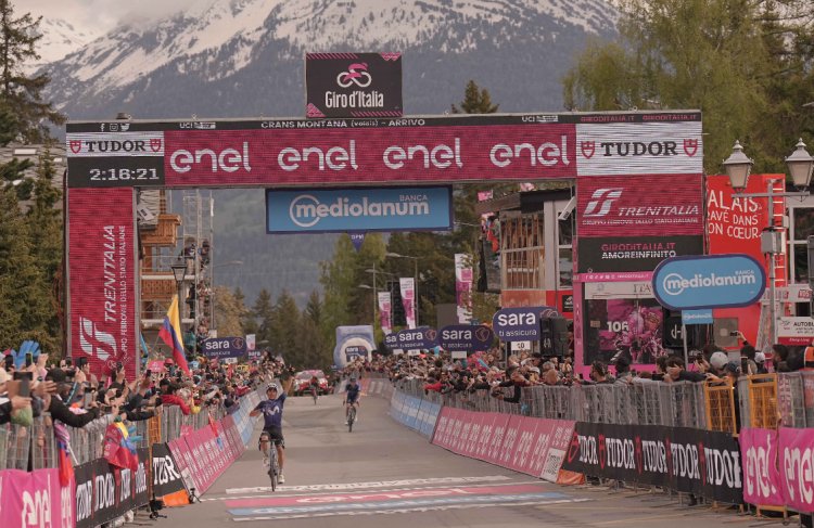 Einer Augusto Rubio (Movistar Team) ha vinto la tredicesima tappa del Giro d'Italia