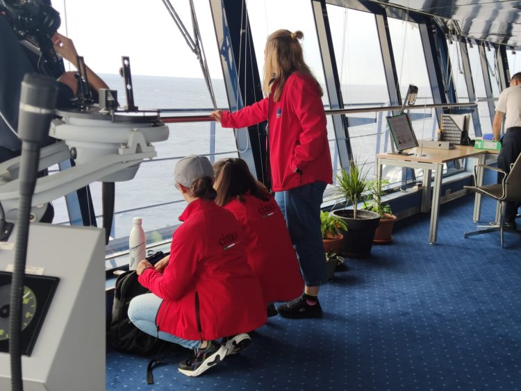 Capodogli, balenottere e stenelle, un viaggio in Corsica con le biologhe del Cima a bordo di Corsica Ferries