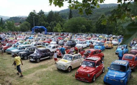 A Garlenda da tutto il mondo per festeggiare la Fiat 500