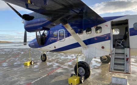 In Scozia esiste un volo di linea che dura 53 secondi