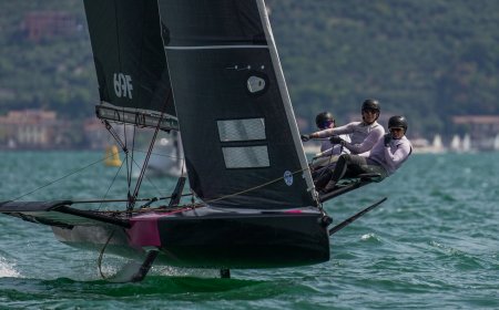 Gargnano ha ospitato l'edizione inaugurale della 69F Women Foiling Gold Cup
