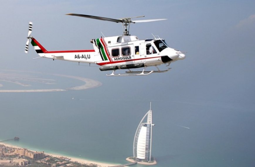 Elicottero di AeroGulf cade in mare negli Emirati Arabi