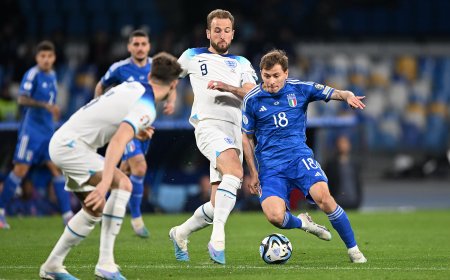 L'Italia di Spalletti sconfitta 3 a 1 dall'Inghilterra