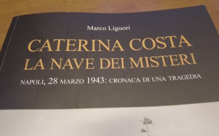 'Caterina Costa, la nave dei misteri', il libro tutto da leggere di Marco Liguori