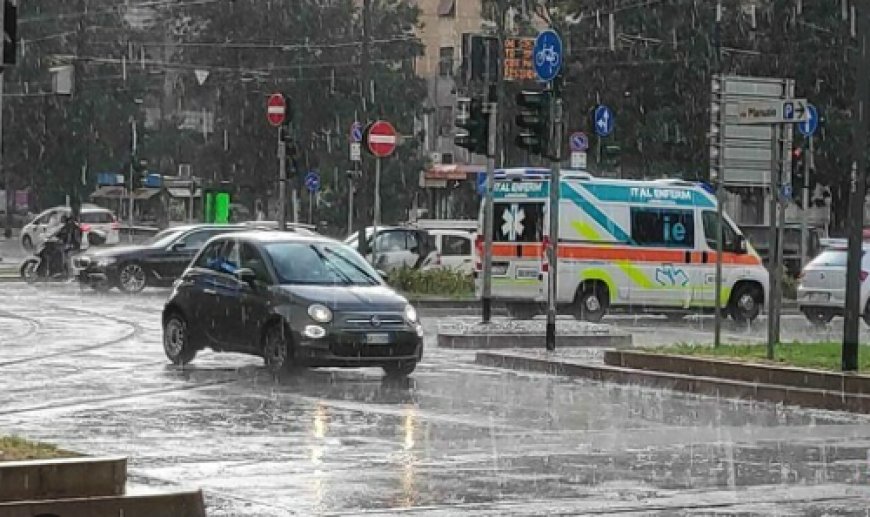 Maltempo, allerta gialla a Milano