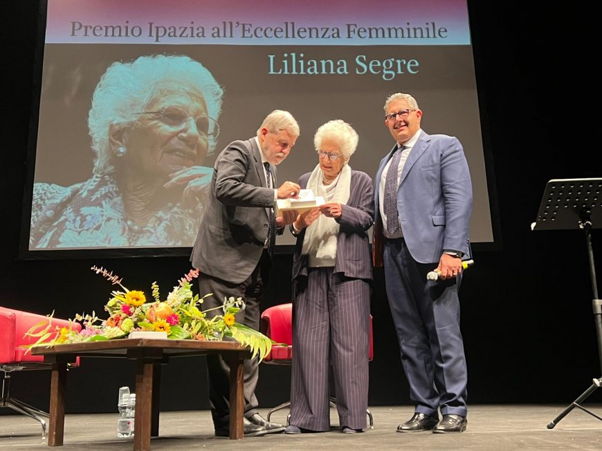 Premio Ipazia 2023 a Liliana Segre