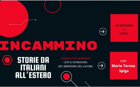 INCAMMINO - Storie da Italiani all'estero incontra Maria Teresa Spiga