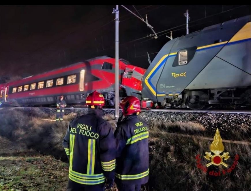 Scontro tra due treni a Faenza,  17 feriti