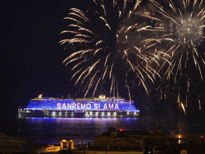 Costa Crociere accende le luci sul Festival di Sanremo