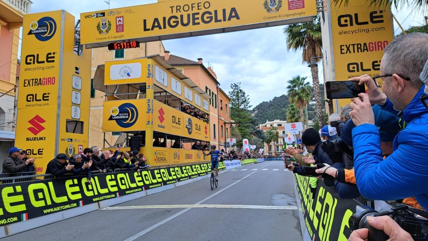 Lenny Martinez vince il trofeo Laigueglia