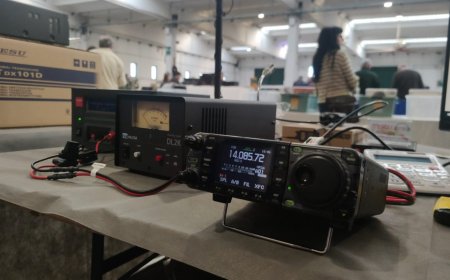 Fiera dell'Elettronica di Gonzaga, test con SMRADIOROMA