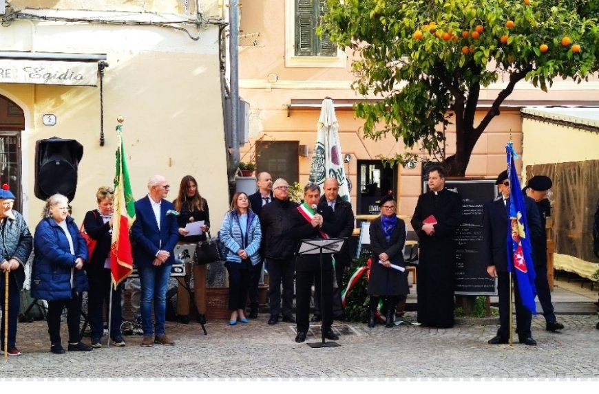 Laigueglia, celebrata la Festa di Liberazione