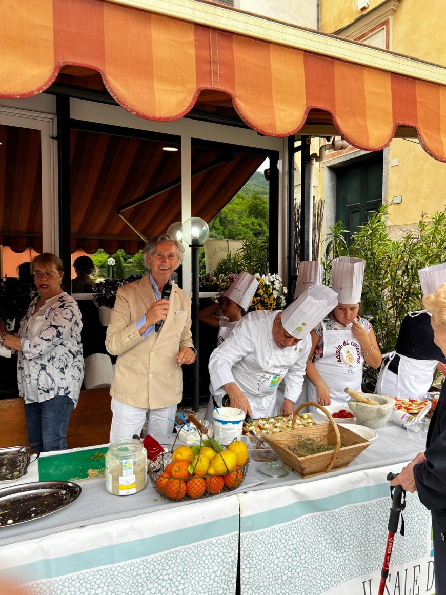 A Borgomaro tutti chef con Renato Grasso