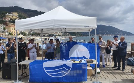 Bandiera Blu, secondo vessillo della Fee premia Laigueglia