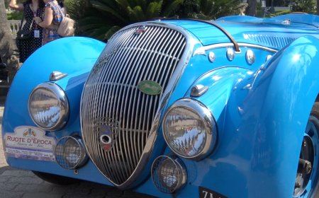 Una domenica di festa con il raduno sociale del club Ruote d’Epoca di Villanova d’Albenga