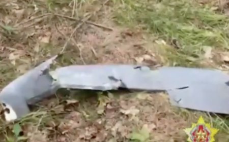 La Bielorussia pubblica un video che mostra i detriti dei droni ucraini