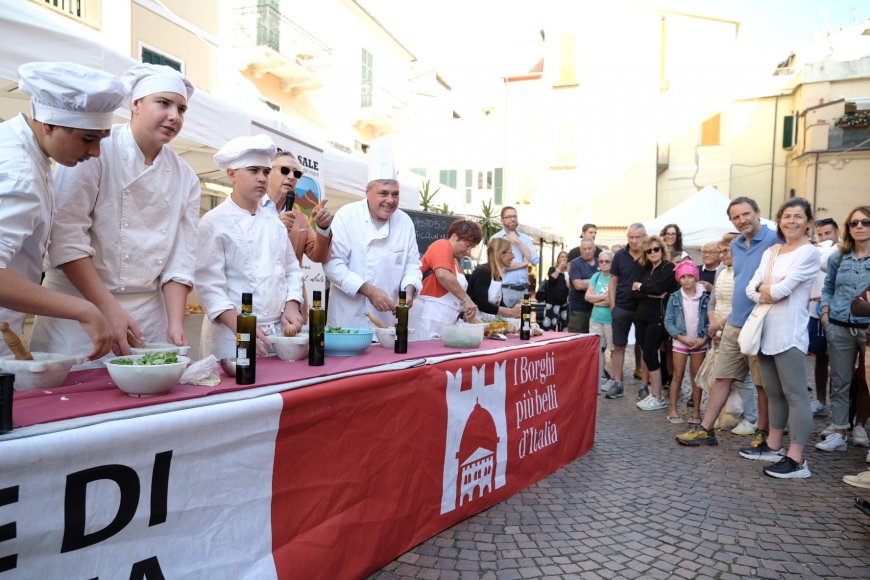 Un successo l’evento Il Pesto 5.0 a Laigueglia