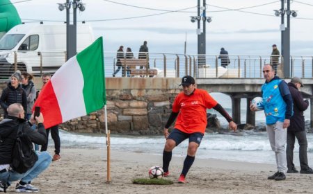 Alassio, spuntano i primi nomi della nona edizione di 'Footgolf in spiaggia, 12 buche per 12 befane'