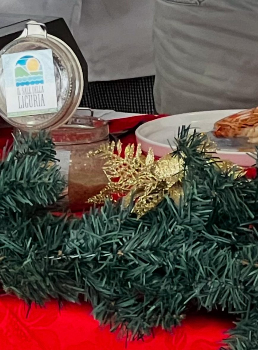 Il Sale della Liguria protagonista del menù di Natale 'Assolo Pigato'