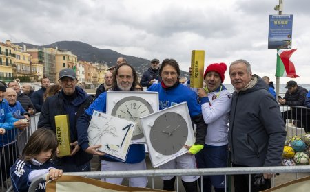 Diego Fuser e Marco Osio vincono la nona edizione di “Footgolf in spiaggia, 12 buche per 12 befane” di Alassio
