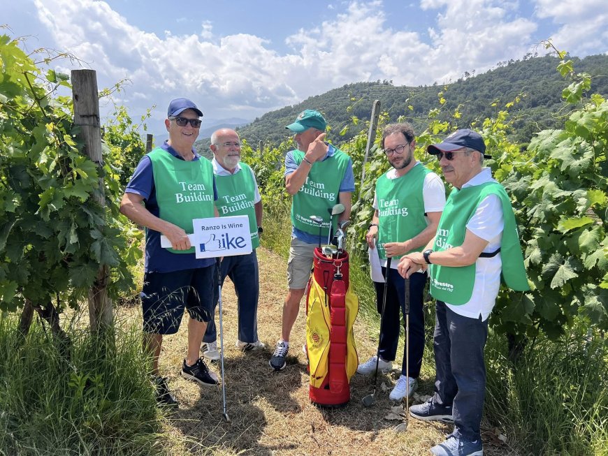 Golf, vino e tradizione: un team building tra i vigneti di Ranzo