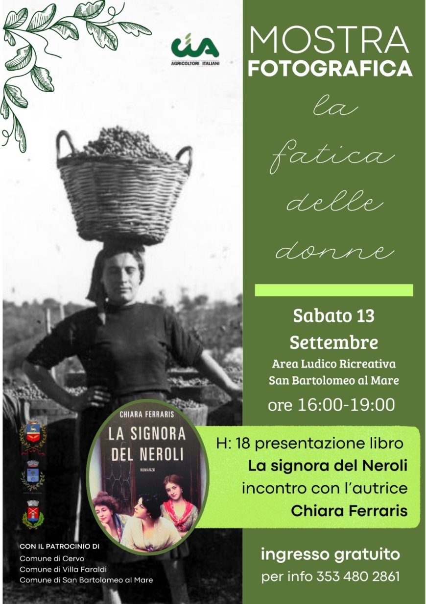 “La fatica delle donne” in mostra a San Bartolomeo al Mare