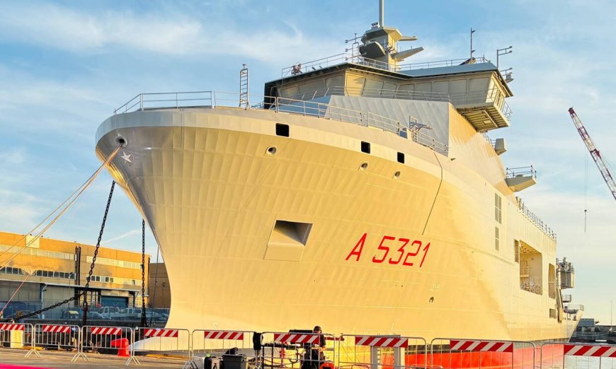 Varata nel cantiere navale Mariotti di Genova la nave Olterra
