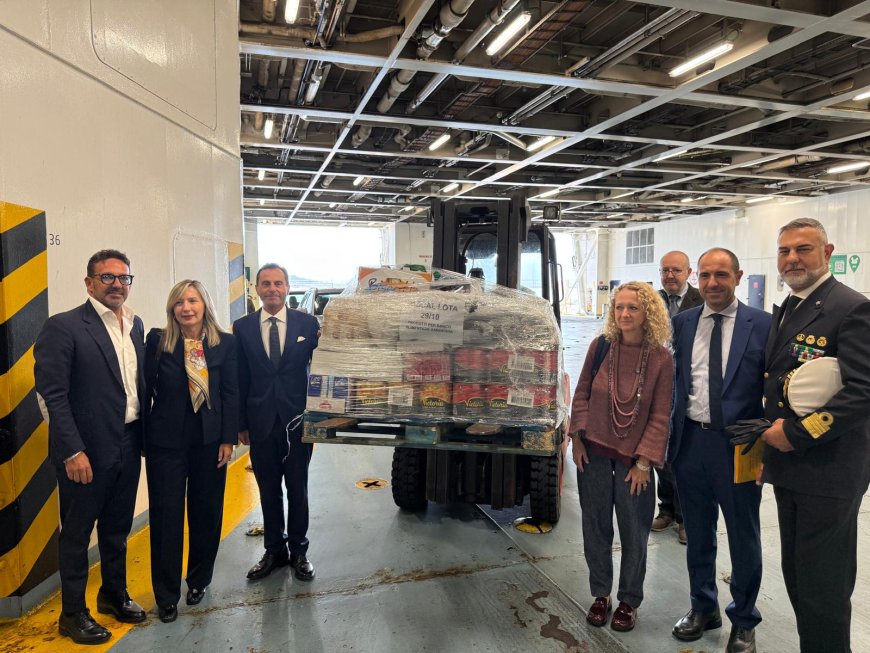 Corsica Sardinia Ferries avvia un progetto di donazione alimentare a favore della Caritas Diocesana Cittadella di Olbia