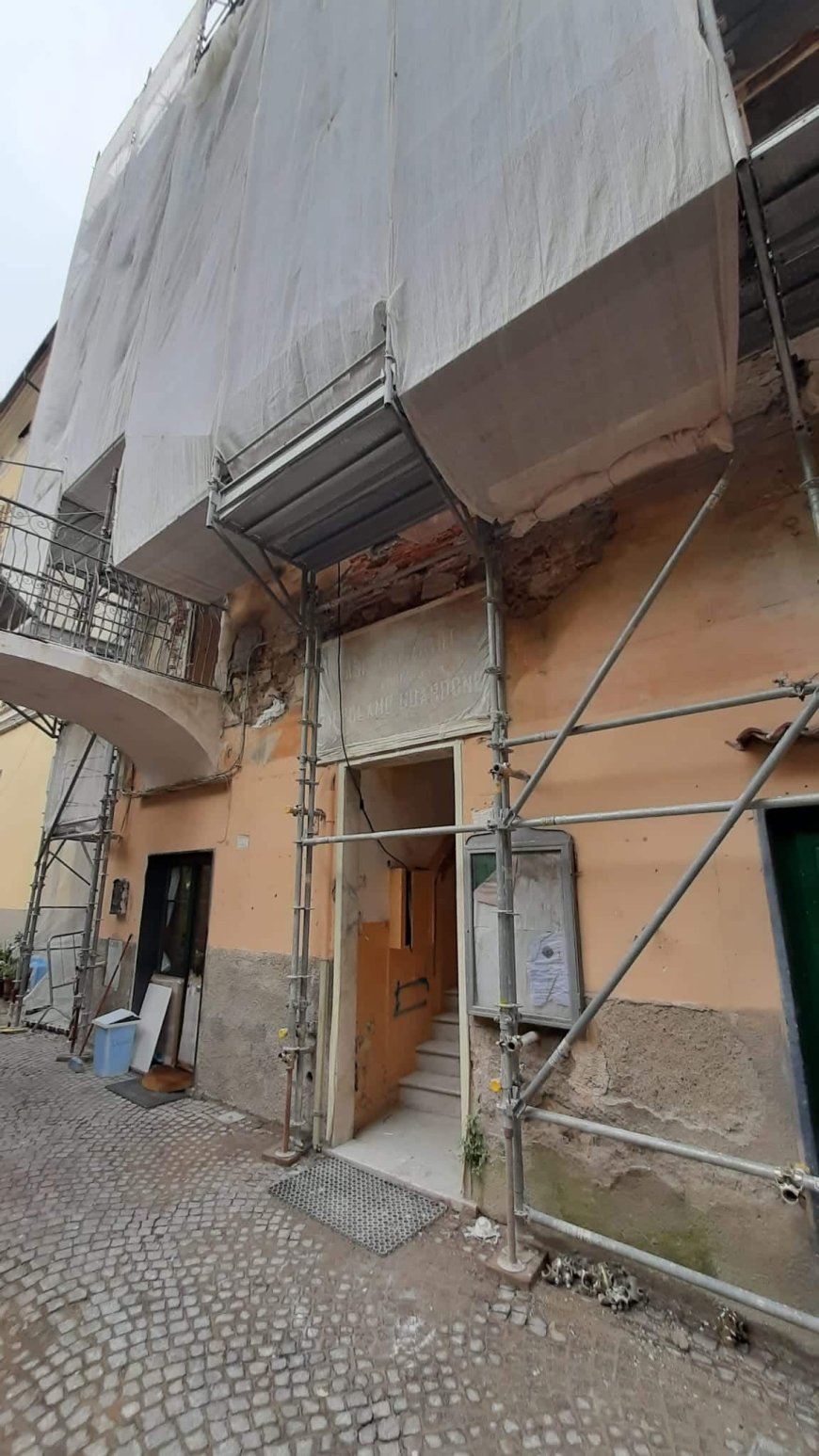 Laigueglia, verso la conclusione la riqualificazione di Palazzo Guardone - ex asilo