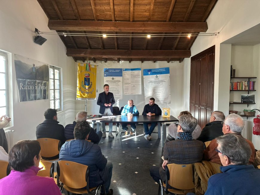 Piana ha inaugurato a Ranzo i lavori di potenziamento e rifunzionalizzazione della rete di acquedotti potabili