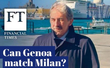 Il Financial Times racconta la rinascita di Genova e il percorso di crescita avviato dopo la tragedia del Ponte Morandi