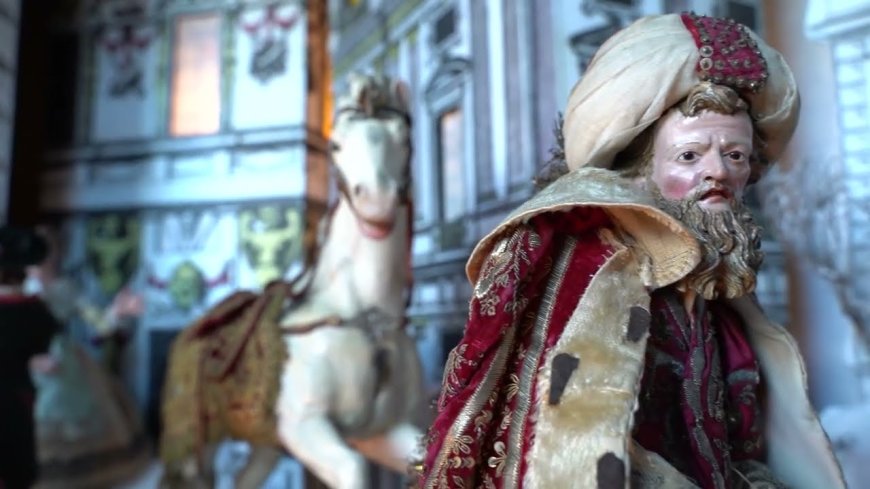 È stato inaugurato il tradizionale presepe della Regione Liguria