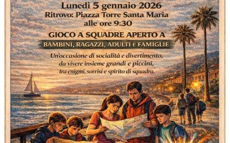 Una caccia al tesoro sul lungomare per famiglie e turisti: il 5 gennaio San Bartolomeo al Mare gioca insieme