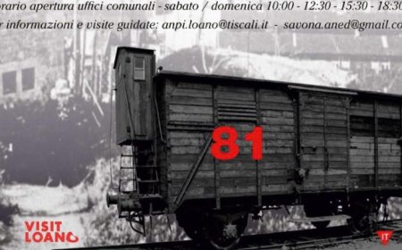 A Loano la mostra 'In treno con Teresio'  sui deportati politici italiani da Bolzano a Flossenburg nel settembre 1944