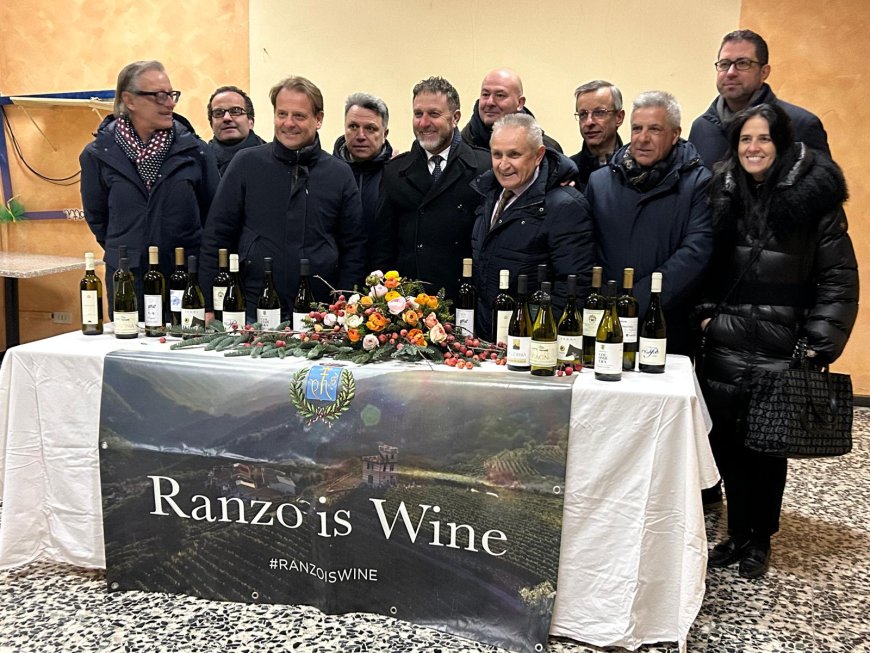 Ranzo: L’Amministrazione presenta ai vertici regionali le etichette 2026 di Pigato