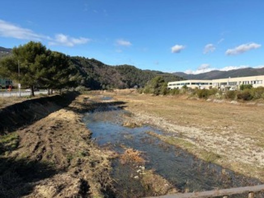 Sono iniziate le operazioni di pulizia relative ai lotti 3 e 4 del Torrente Merula   