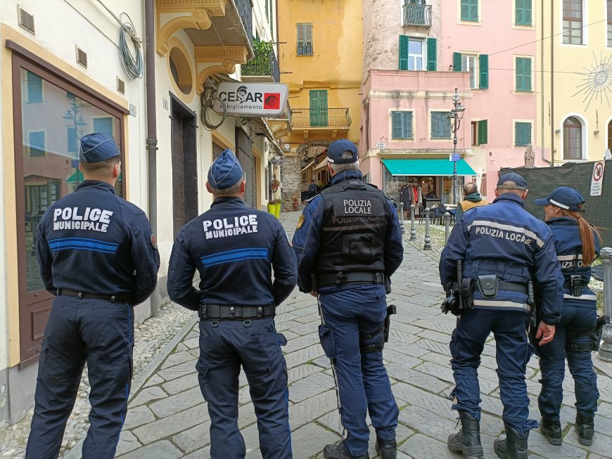 Pattugliamenti misti durante il Festival con agenti della polizia locale di Sanremo, Torino e Nizza