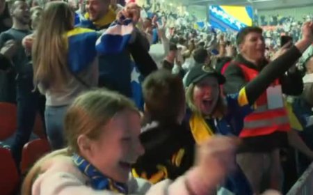 La festa della Bosnia che ha eliminato l'Italia
