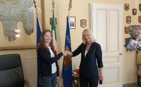 Da Baden-Baden a Sanremo: delegazione di studenti tedeschi  ricevuti a Palazzo Bellevue