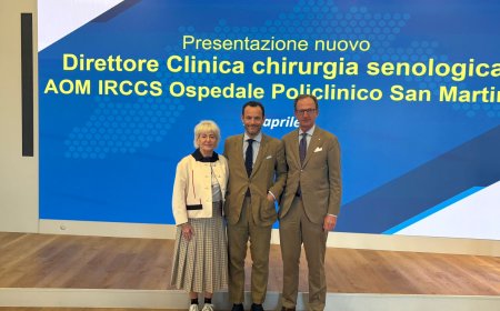 Il professor Piero Fregatti è stato nominato direttore della Chirurgia Senologica di AOM IRCCS Ospedale Policlinico San Martino.