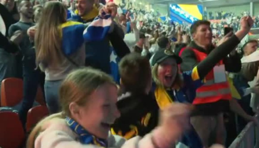 La festa della Bosnia che ha eliminato l'Italia
