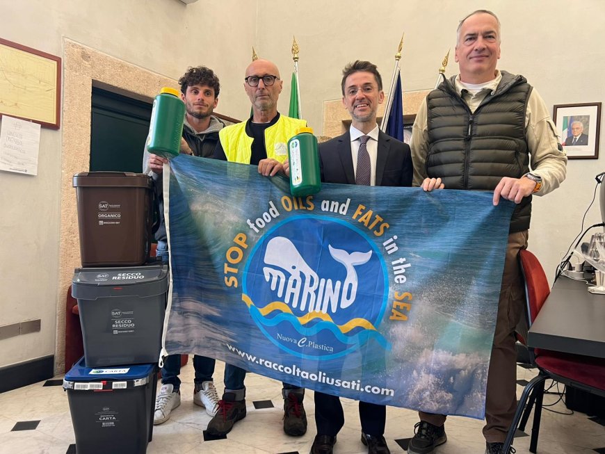 Loano difende le sue Bandiere Blu, Comune e Sat aderiscono alla campagna Stop Food Oils in the Sea