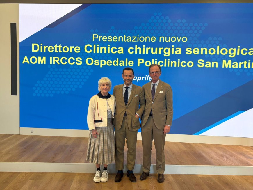 Il professor Piero Fregatti è stato nominato direttore della Chirurgia Senologica di AOM IRCCS Ospedale Policlinico San Martino.