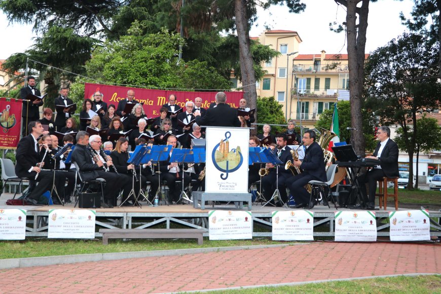 Nei Giardini "Libero Nante" è in programma il concerto per l'81esimo anniversario della Liberazione