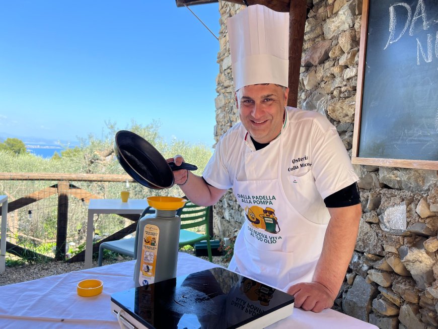 Lo chef Francesco Scotto Di Minico aderisce alla campagna Stop Food Oils and Fats in the Sea per la Giornata Mondiale della Terra