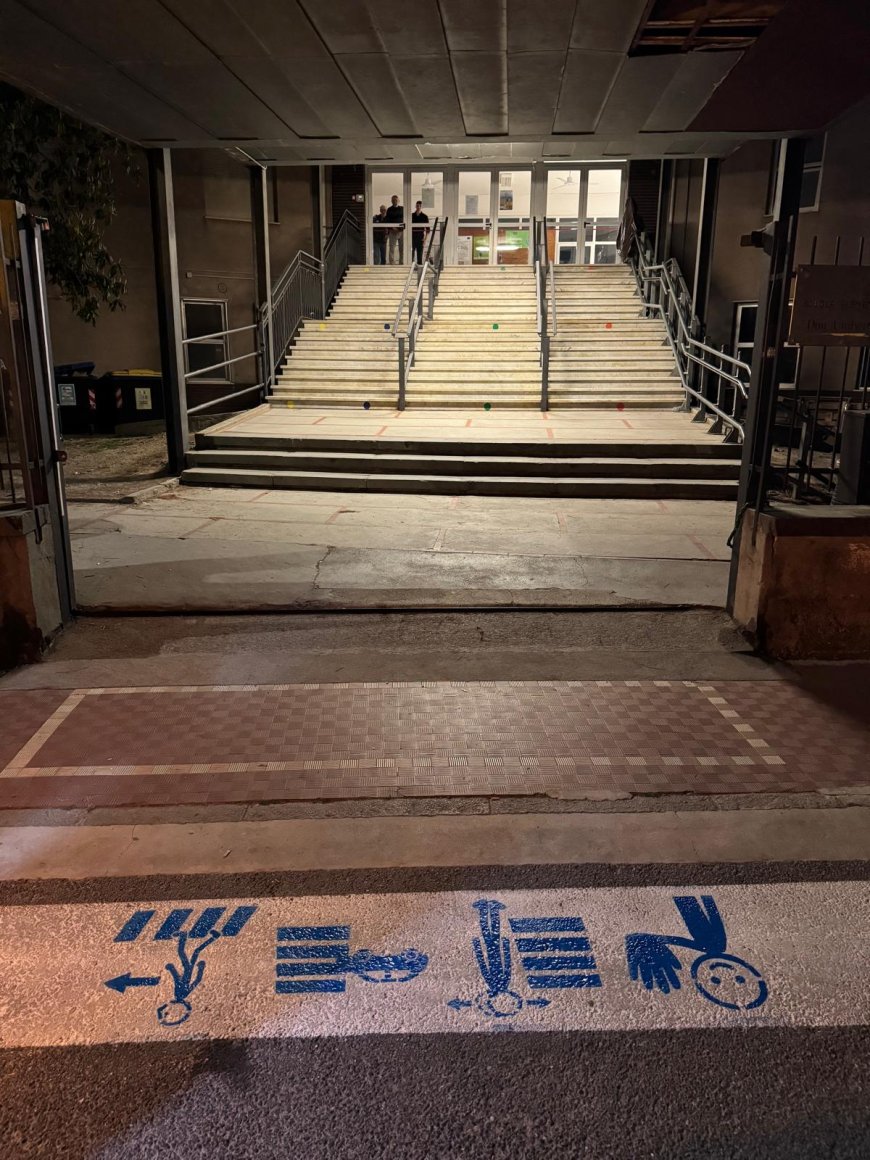 Albenga, realizzate le prime strisce pedonali in Comunicazione Aumentativa Alternativa (CAA)