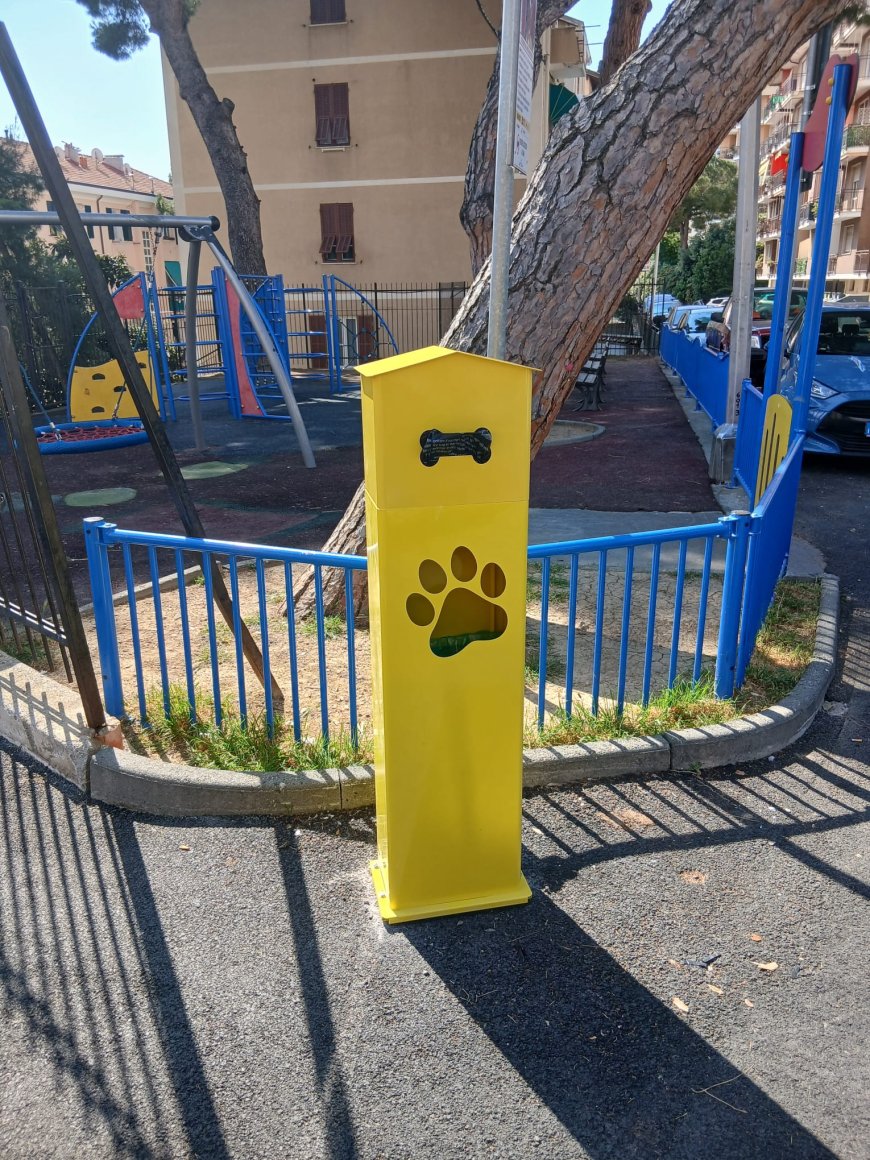Decoro urbano e tutela dell’ambiente: al via l’installazione dei nuovi contenitori per le deiezioni canine