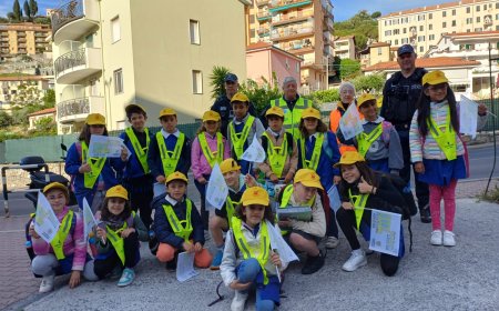 A Sanremo iniziata la sperimentazione "Saliamo Insieme al Rubino" per il ripristino del progetto Pedibus